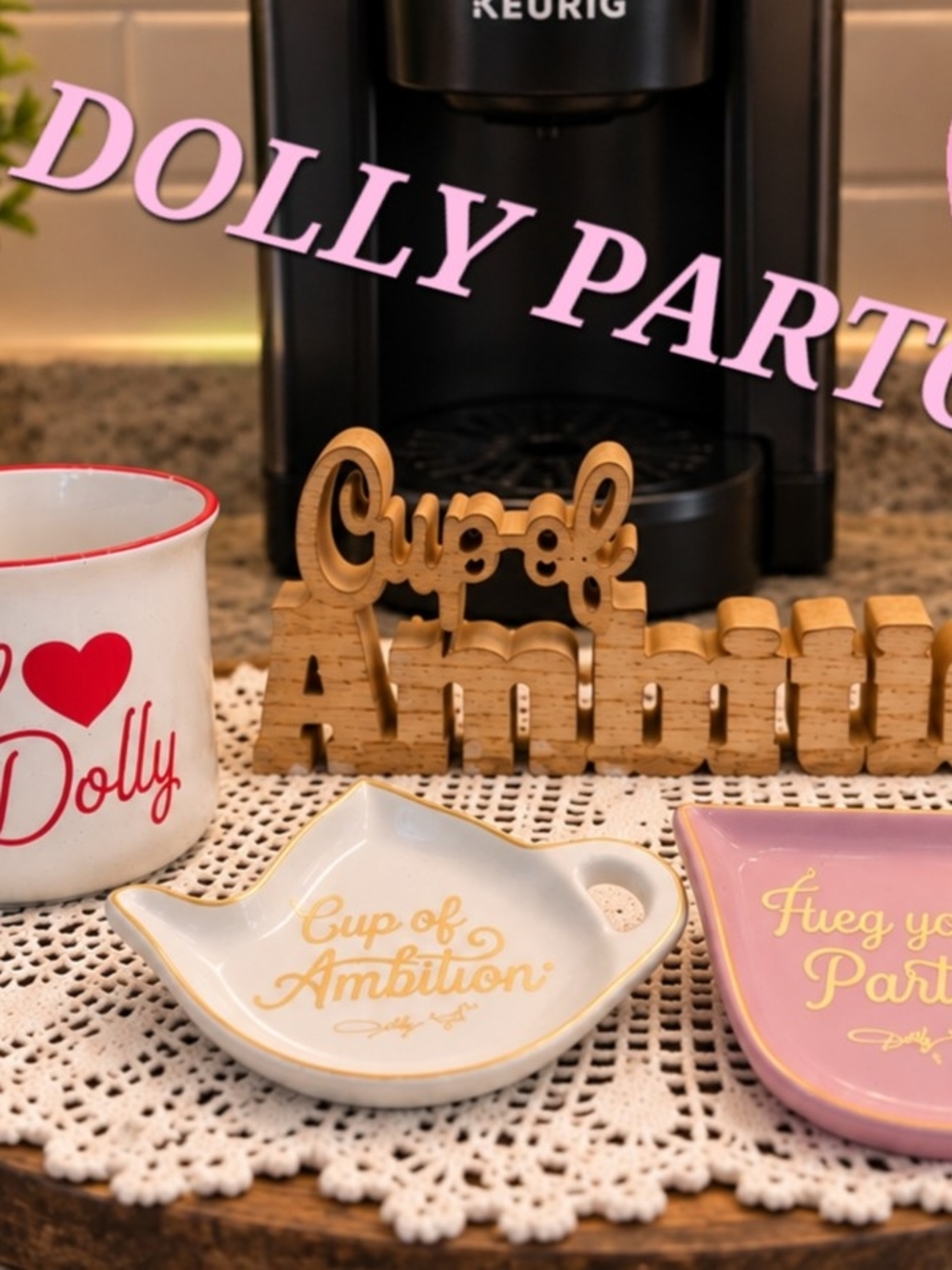 Dolly 4 Piece Coffee